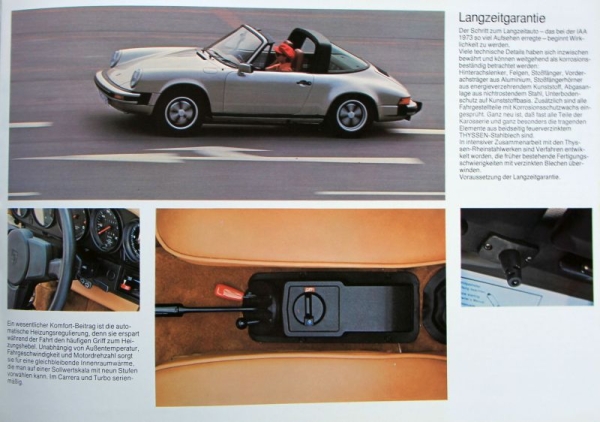 Porsche 911 Modelprogram 1976 Carbrochure (7499)